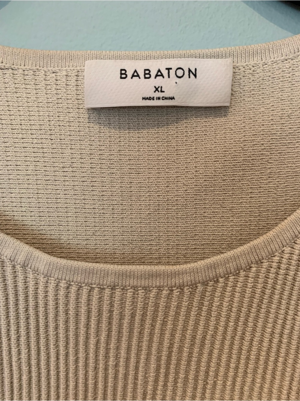 Babaton Cream Ribbed Cropped Tank - Picture 12 of 16